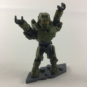 Mega Construx Halo Mini Figure Master Chief with Base Infinite Series 2021 C5